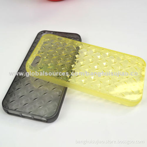 High transparent silk type TPU case for iPhone